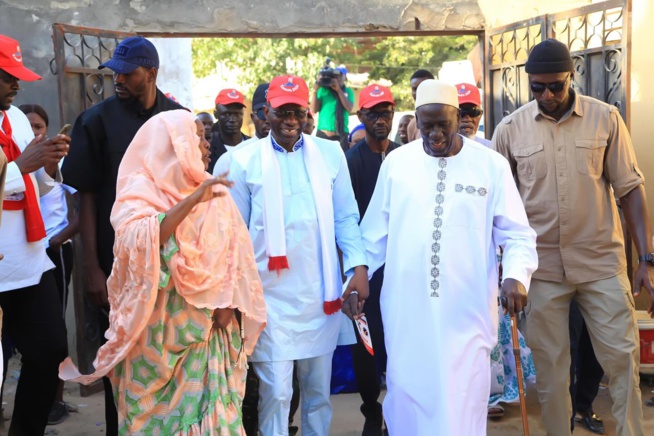 Campagne: Le message émouvant de Boubacar Camara aux habitants de Yeumbeul, Malika, Keur Massar, Rufisque, Pout et Thiès