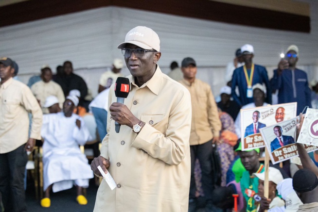 Amadou Ba affirme face une foule en liesse   «Kaolack redeviendra  le grenier  du Sénégal»