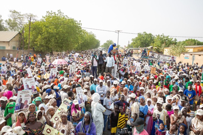 Amadou Ba affirme face une foule en liesse   «Kaolack redeviendra  le grenier  du Sénégal»