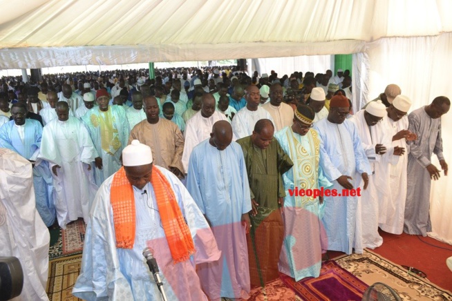 Les images de la prière d' Eid Moubarak à la grande mosquée Masalikoul djin de Dakar.