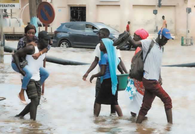 Fortes pluies à Dakar : Revoilà les inondations et la banlieue qui patauge...