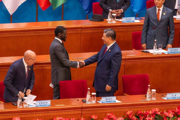 Chine-Afrique : Le président Bassirou Dioamaye Faye se félicite des importantes réalisations du partenariat