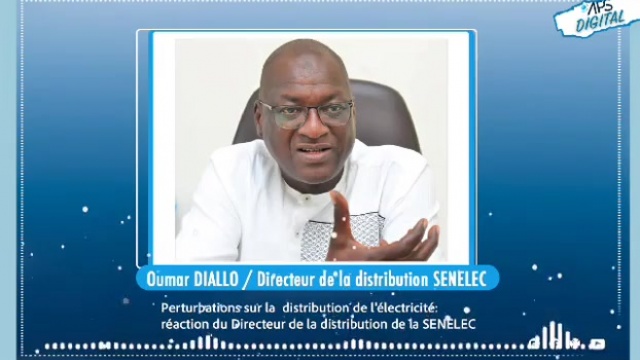 Coupure d’électricité: Les explications d’Oumar Diallo, Directeur de la distribution de la Sénélec, sur APS DIGITAL WF