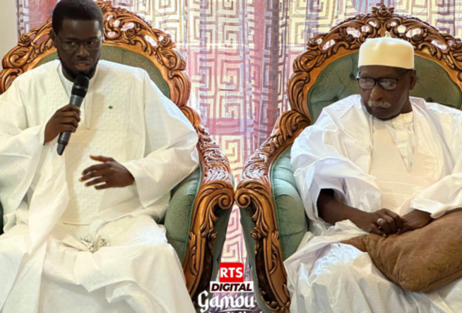 Visite de Bassirou Diomaye Faye à Tivaouane : Le Khalife Serigne Babacar Sy évoque subtilement le cas Cheikh Oumar Diagne…