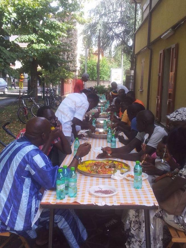 Thierno Bocoum à la rencontre de nos compatriotes à Reggio Emilia au nord de l'Italie