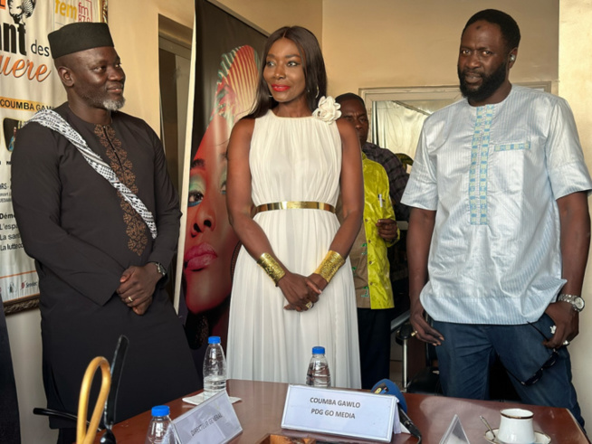 Honorée d’une prestigieuse nomination : La Diva Coumba Gawlo Seck reçoit en visite, le DG du Grand Théâtre et ses collaborateurs