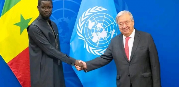 New York : Bassirou Diomaye Faye a rencontré António Guterres, SG de l’Onu