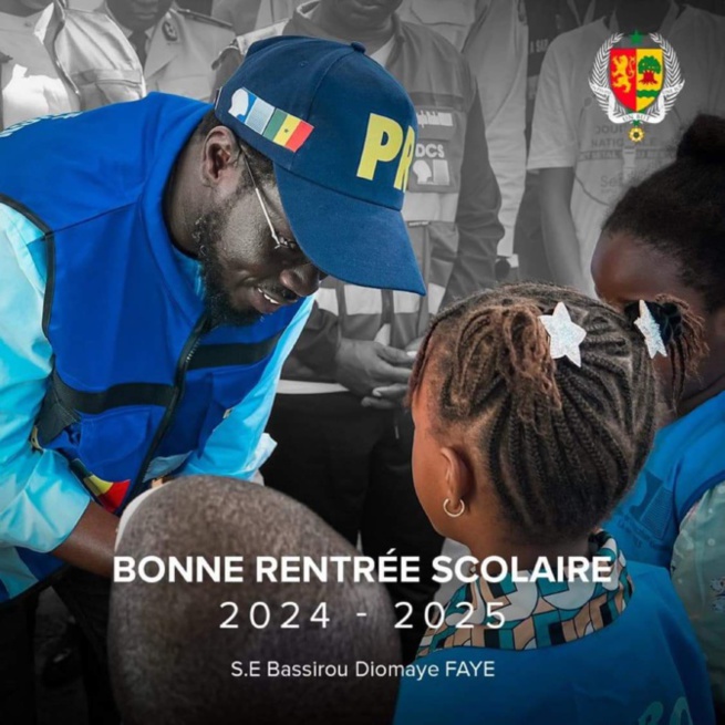 Année scolaire 2024-2025 : Le Président Bassirou Diomaye Faye souhaite une rentrée réussie aux élèves