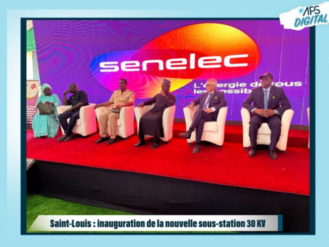 Saint-Louis : Birame Soulèye Diop a inauguré une nouvelle sous-station de 30 KV