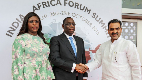 Sommet Afrique-Inde : Tapis rouge pour Macky Sall