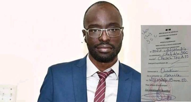 Soutien à Cheikh Thiam : Nous refusons la dictature et l'instrumentalisation de la justice !