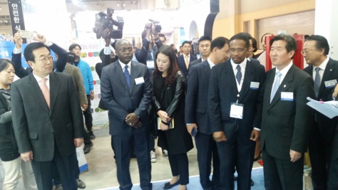 Photos - Exposition de la pêche de Busan : Le Sénégal à l'honneur en Corée du Sud