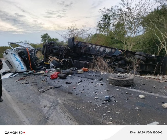 Koumpentoum : deux morts et trois blessés graves dans une collision sur la Route Nationale n°1