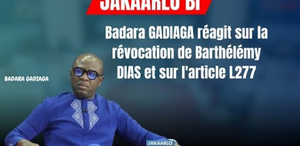 Révocation de Barthélémy Dias : Badara Gadiaga, chroniqueur à la Tfm tacle le Premier Ministre, Ousmane Sonko