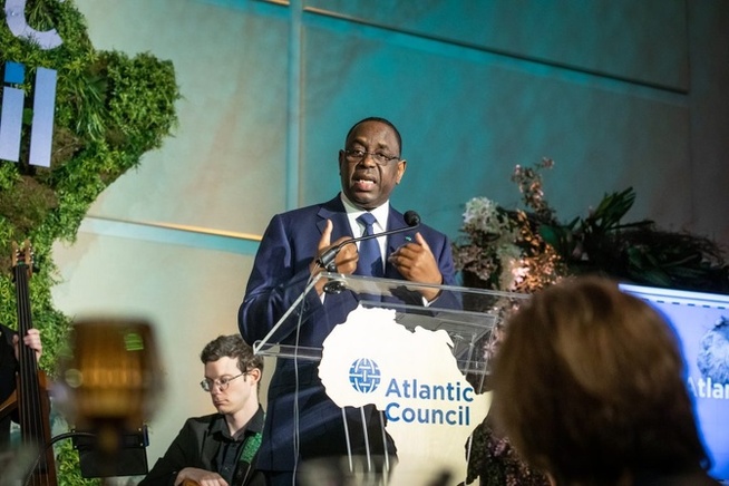 Leçon inaugurale à Atlantic Council : Macky Sall lance un « message d’espoir » à la nouvelle Administration Trump