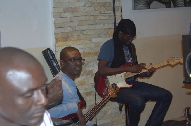 Ablaye Mbaye en studio pour la finalisation de son prochain album