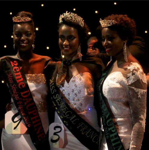 Photos: Miss & Mister Sénégal France 2016 : Tamara Camara sacrée, Assa Konte 1ère dauphine et Maelys Mendy 2e dauphine