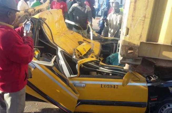 IMAGES – Accident au port autonome de Dakar