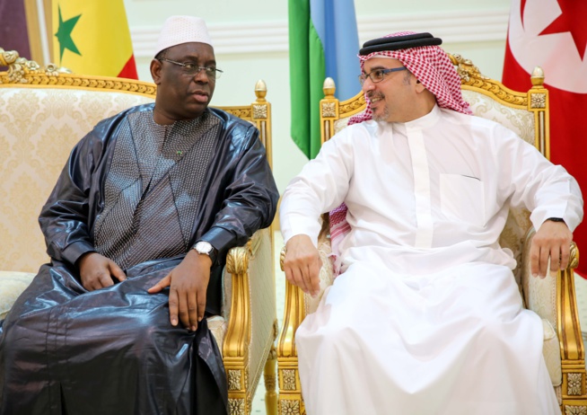 Arabie Saoudite: Macky Sall à la cérémonie de clôture des manœuvres "Tonnerre du nord" (images)