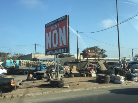 Référendum - Le Non s'affiche enfin