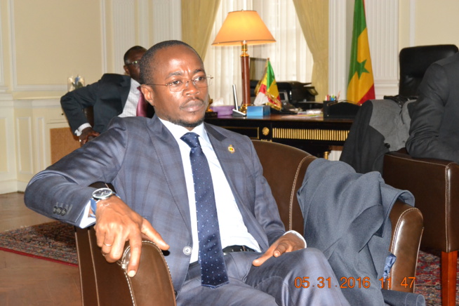 Audience: SEM Bassirou Séne Ambassadeur du Sénégal à Paris reçoit les organisateurs du Bercy de Waly Seck,Sen Art Vision & Vouzenou.