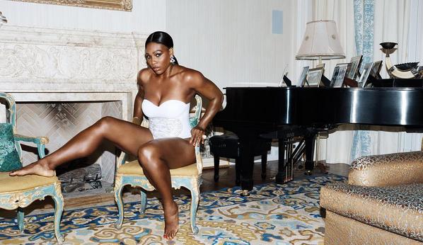 Photos : Serena Williams plus que glamour