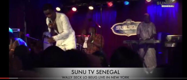 Vidéo: Waly Seck interprète le morceau “Stay” en Live au BB KING de New York