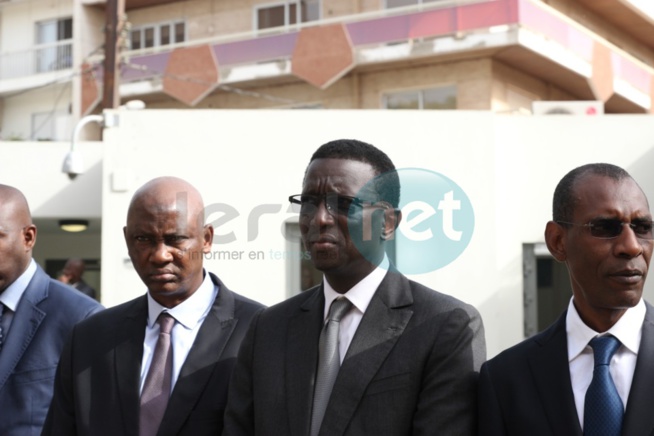 En images- Présentation de condoléances du gouvernement et de l'Assemblée nationale du Sénégal à la France