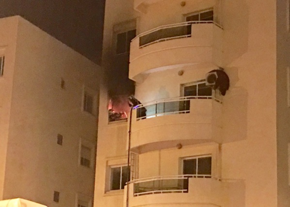 Un appartement prend feu à Cité Gorgui (photos)