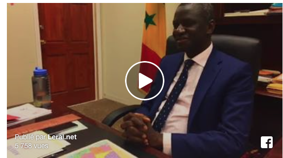 Vidéo-El Hadji Ndagane Ndao, Consul Général du Sénégal à New York Harlem : "Même en Alaska, il y a des Sénégalais"