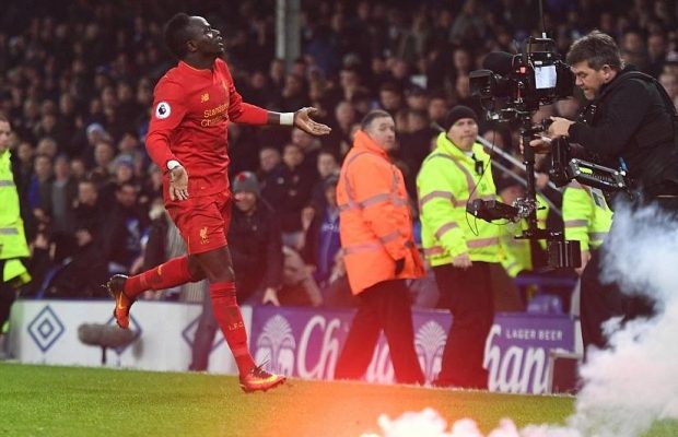 Sadio Mané offre la victoire à Liverpool à la 94e minute Everton / Liverpool (0-1)