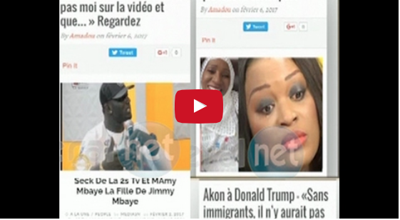 Vidéo: Infos people 2stv avec Thioro Mbar Ndiaye du jeudi 09 février