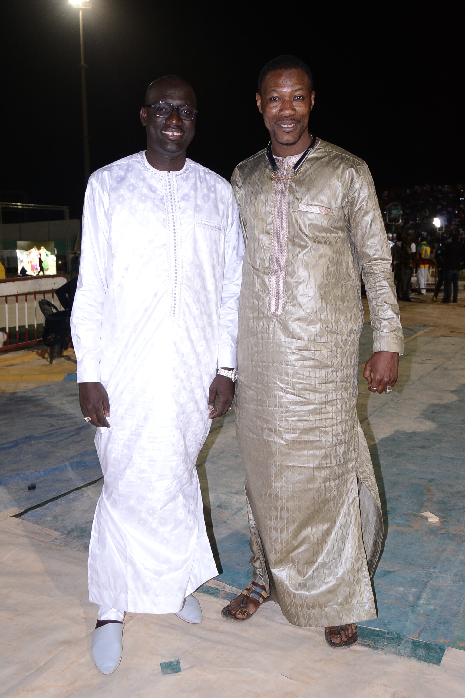 En images du combat de lutte Boy Niang vs Gouy Gui par PAF PRODUCTION de Pape Abdou Fall au stade Demba Diop.