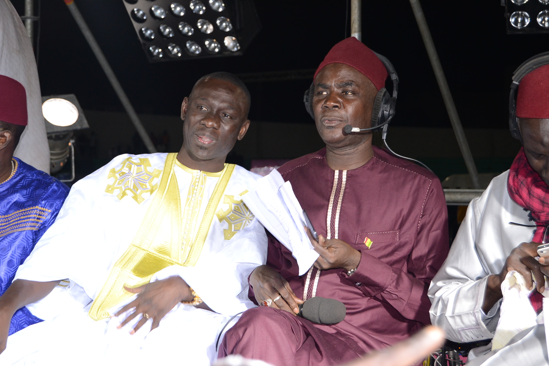 En images du combat de lutte Boy Niang vs Gouy Gui par PAF PRODUCTION de Pape Abdou Fall au stade Demba Diop.