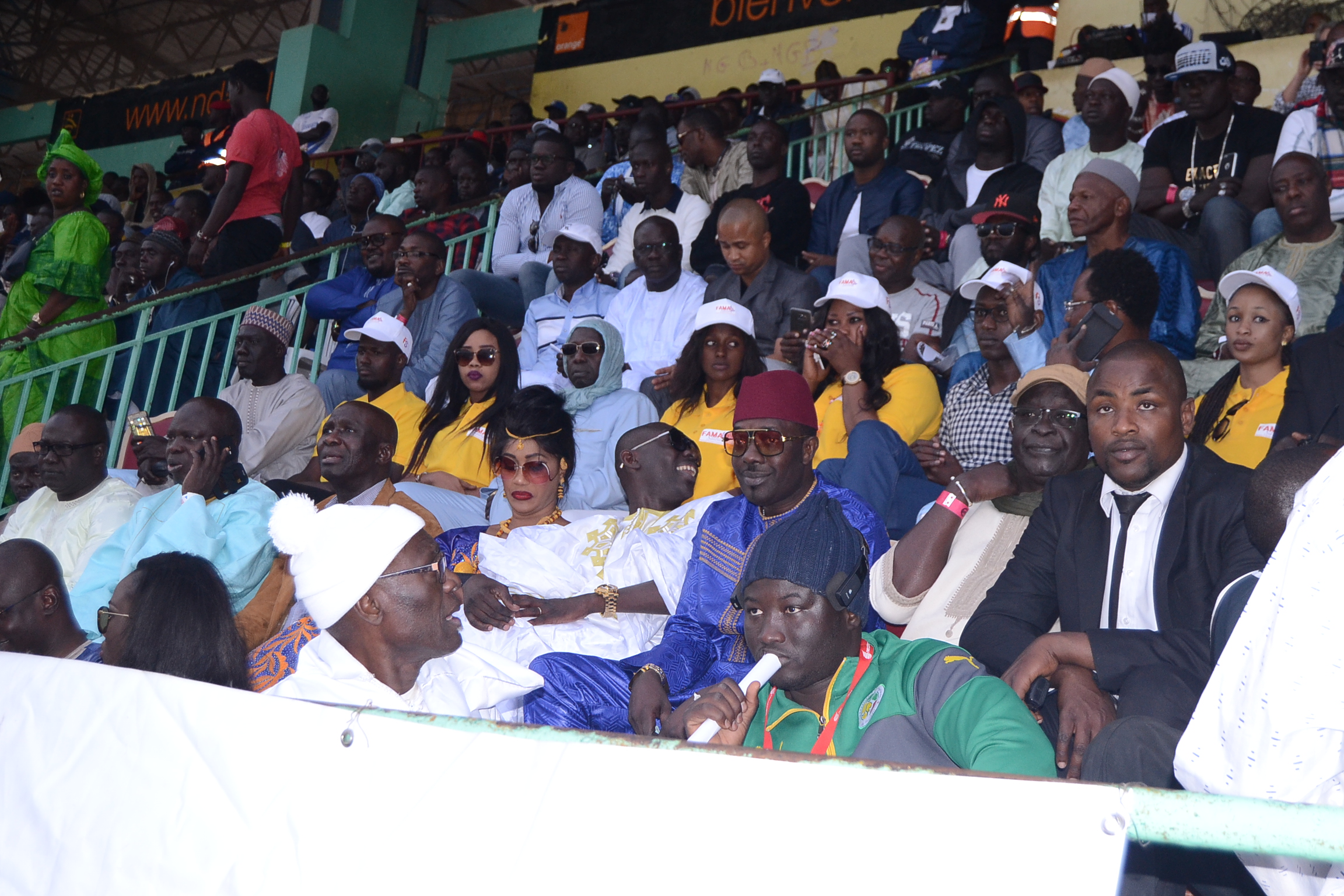 En images du combat de lutte Boy Niang vs Gouy Gui par PAF PRODUCTION de Pape Abdou Fall au stade Demba Diop.