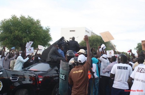 Macky accueilli par des jets de pierres à Ourossogui