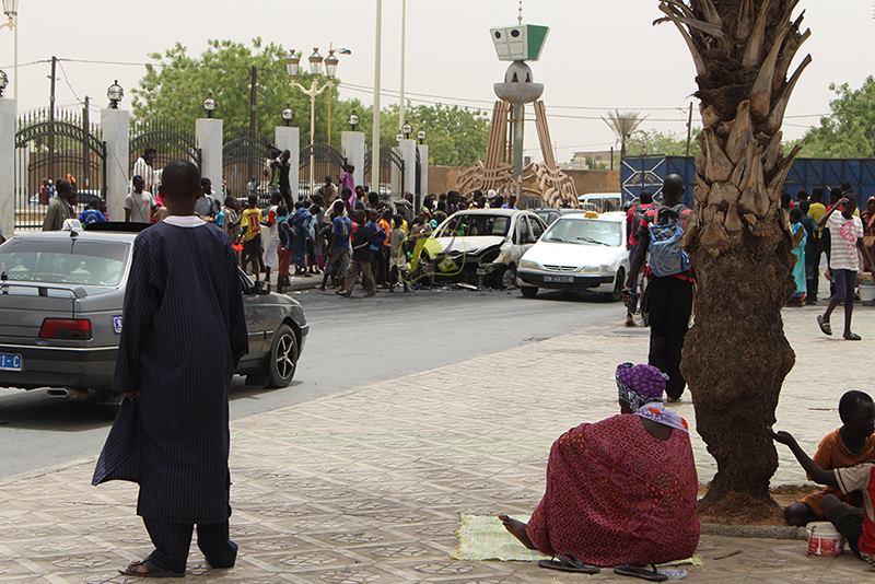 Touba: Une voiture explose devant la mosquée