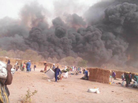 Incendie du Daaka de Médina Gounass: Quatre suspects arrêtés par la Gendarmerie