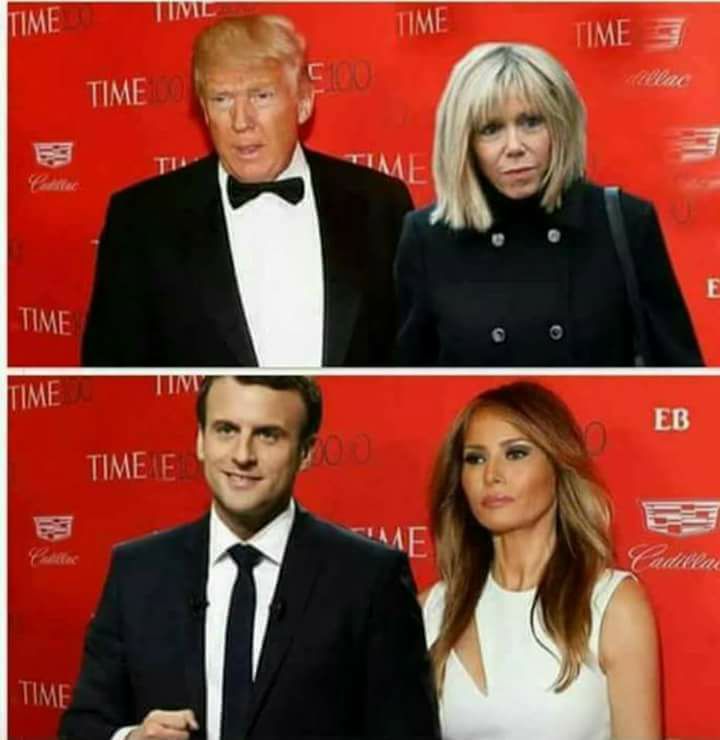 Macron-Mélanie Trump ou Donald Trump-Brigitte Trogneux, le couple présidentiel idéal?