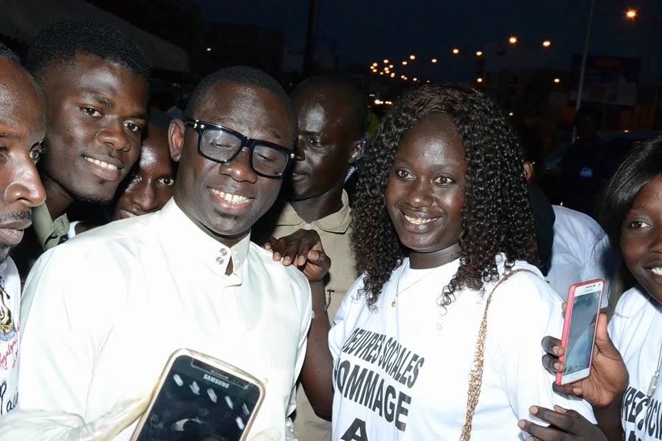 Oeuvre social: Le fans club nationale de Pape Diouf au chevet des malades de l'hopital Philipe Maguilen Senghor de Yoff.