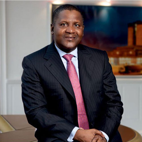 Aliko Dangote "La différence qu'il y'a entre les pays de la zone Franc CFA et le Nigeria est que nous contrôlons l'économie de notre pays