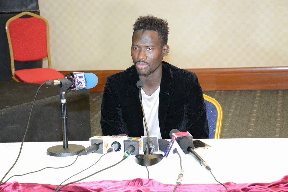 Les images de la conférence de presse de Momo Dieng au Grand Théâtre