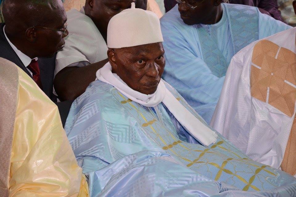 Me Abdoulaye Wade a fêté la tabaski à la mosquée Massalikouljin.