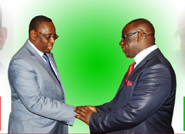 Audience: Mbagnick Diop reçu et félicité par Macky Sall