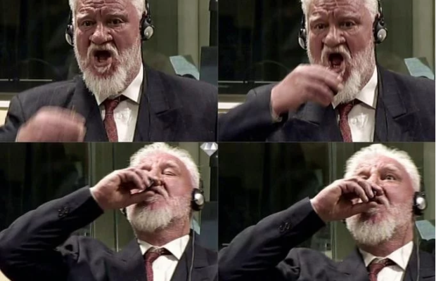 Urgent: Slobodan Praljak, ex-officier croate, est mort en avalant du poison