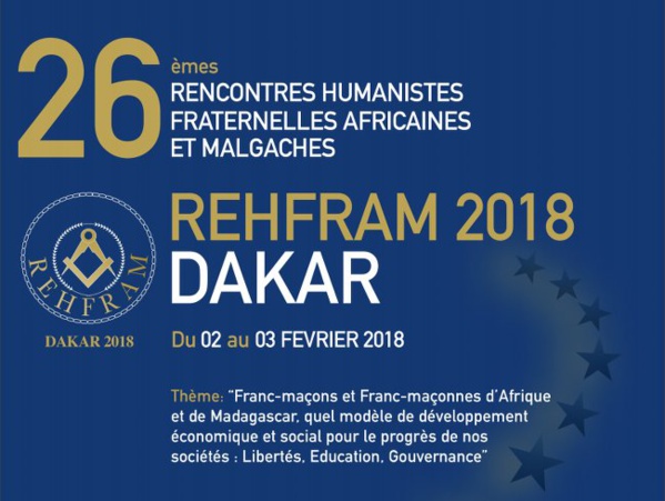 Francs-Maçons - Rehfram 2018 à Dakar : Qu’est-ce qui a changé entre 1992 et 2018 ?