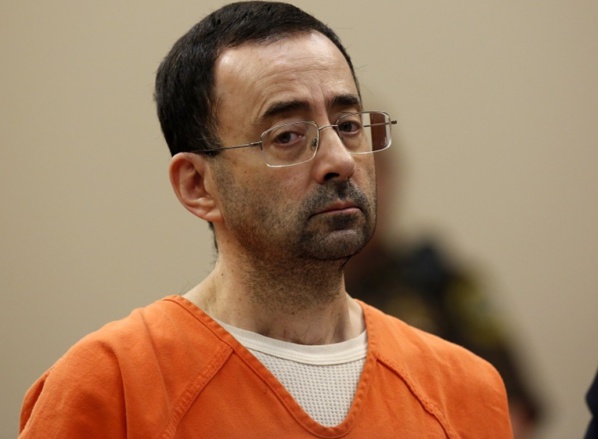 Gymnastique: Nassar condamné à une peine de 40 à 175 années de prison !