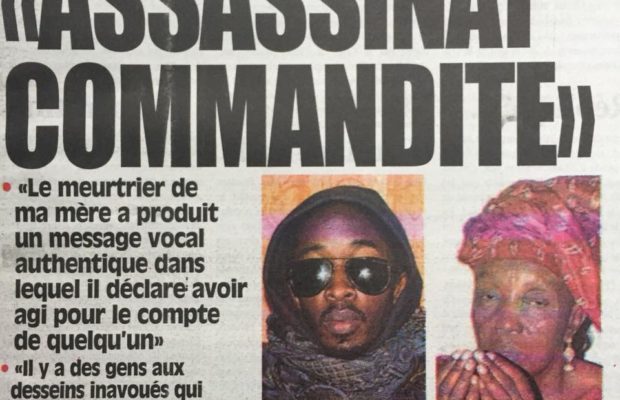 Adama Ba, Fils de Feue Fatoumata Moctar Ndiaye : «Le meurtrier de ma mère a produit un message vocal dans lequel il…