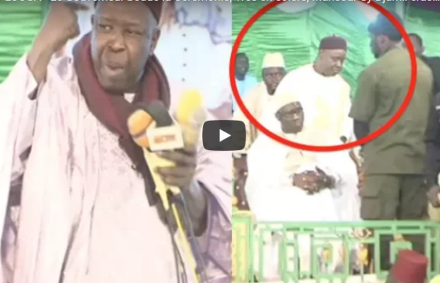 VIDEO – GAMOU DE LOUGA – Le Gouverneur boude la Cérémonie: Très en colère, Serigne Mansour Sy Djamil crache ses …