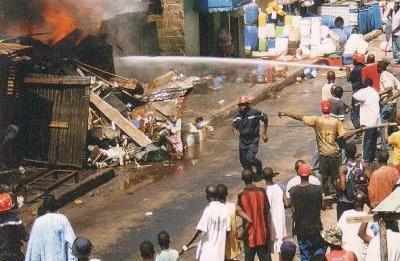 Un incendie ravage une école coranique du quartier Serigne Fallou de Ouest-Foire